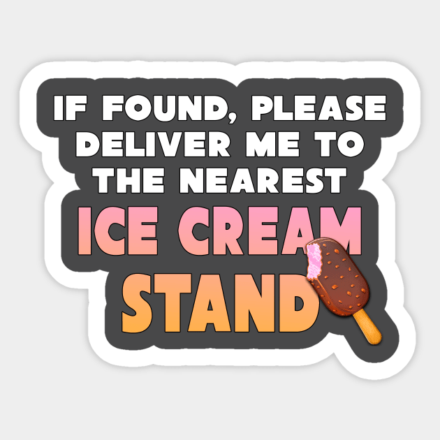 Ice Cream Stand Sticker by ParkBound